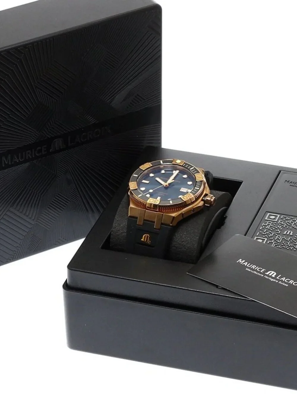 MAURICE LACROIX Icon Ventura Bronze AI6058-BRZ0B-330-2 Date AT Men's_943244